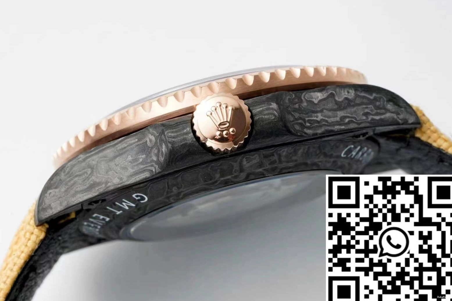 Diw Strap II Fabric Fiber Yellow GMT-MASTER Rolex Carbon 0418